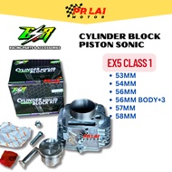 ESR EX5 Class 1 53mm 54mm 56MM BODY+3 57mm 58mm Racing Cylinder Block Piston Sonic class1 ESR MOTOR 