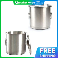 Stainless Steel Large Stockpot / Broth Pot / Soup Pot Size 4 37X38.5Cm 38L