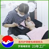 KY/💥Rectangular Butterfly Memory Foam Cervical Pillow Chemical Fiber Memory Pillow Neck Pillow Beauty Salon Special Graf