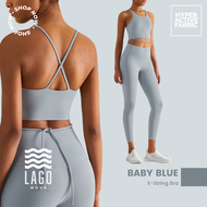 [LAGO Sport Bra] X-String Bra สปอร์ตบรา เสื้อออกกำลังกาย เสื้อกีฬา ผู้หญิง รุ่น X-String Bra พร้อมฟอ
