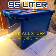 Container Box Multipurpose Moving Tool Storage Box 95 Liter 95L 95 L 100 L Plastic JUMBO Size Large 