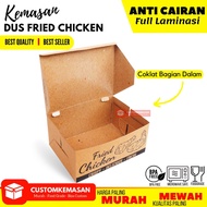 Box Fried Chicken 50Pcs / Kemasan Box Fried Chicken / Dus Fried Chicken / Kardus Fried Chicken / Kem