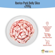 Iberico Pork Belly Slice 黑毛猪花肉片 (+/-200g)