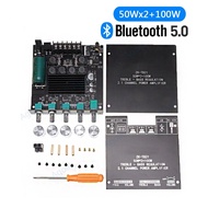 Zk-Ht21 Tda7498E 160Wx2+220W+12V Bluetooth Speaker Amplifier Module Digital Subwoofer Amplifier Blue