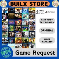 PlayStation Game Request - PS4 & PS5 [Permainan Muat Turun Digital / Digital Download Games]