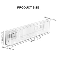 Kids Book Shelf Hole Free Wall Mount Book Shelf Acrylic Picture Book Magazine Shelf Record Holder Ma