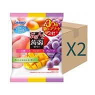 ORIHIRO - ORIHIRO - 日本蒟蒻果凍- 白桃+芒果+提子味 480g x 2 (Best Before 12/25)