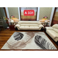 Bali Carpet for Living Room Decor, Luxurious, Anti-Slip, 1m6x2m3, 2mx3m, Diverse Patterns, Feather P