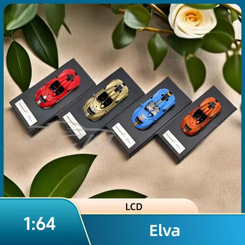Diecast Car Model LCD Elva 1:64