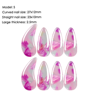 8PCS Kuku Guzheng China Untuk Ujian Kinerja Profesional Cocok Untuk Pemula Universal Guzheng Nail