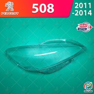 Peugeot 508 headlamp 2011-2014 headlamp cover headlight cover cap lampu depan headlamp Lens headligh