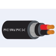MEGA 25mm x 2Core Armoured Cable XLPE/SWA/PVC CABLE (Per Meter)