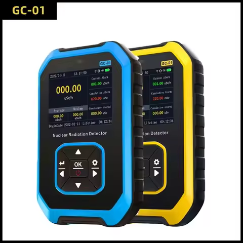 FNIRSI GC-01 Geiger counter Nuclear Radiation Detector Personal Dosimeter X-ray y-ray β-ray Radioact