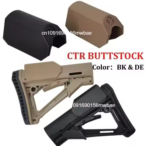Mwbae NEW G.rs Style CTR Tactical Rear Butt Stock Support Heightening Pad #250919
