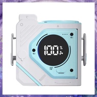 Waist Hanger Fan 9800mAh Hanging Neck/Waist Fan Rechargeable Wearable Belt Fan for Outdoor Climbing 