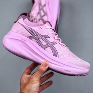 Asics Gel Nimbus 27 Men And Women Running Shoes Nimbus 27 Shock Absorption Sport Shoes 1012B753-700