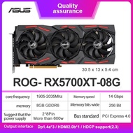 Asus high-end unique AMD ROG RX5700XT-08G GDDR6 256 bit game desktop computer graphics card PK RTX3060