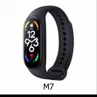 LuckyWd นาฬิกาวัดชีพจร (สีดำ) M7 smartwatch Band บลูทู ธ : 4.0  กันน้ำ: IP67 นาฬิกาวัดชีพจร ความดัน 