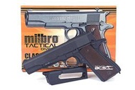 【VELTR】KWC代工 MILBRO M1911 經典戰術 仿真平底彈匣 全金屬CO2手槍