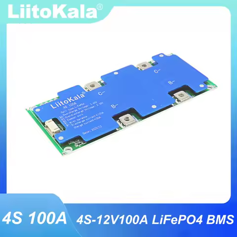 LiitoKala 4S 12V 100A BMS LiFePo4 Lithium Iron Phosphate Battery Protection