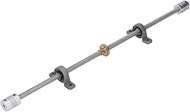 T8 Screw Coupling Kit 450mm Horizontal Optical Axes 8mm Dual Rail Shaft Linear Motion Set Suitable f