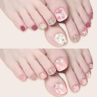 Sheet Removable Toe Nail Fake Nail Art Fake Nails Sticker French Nail Manicure On Nails R3h8