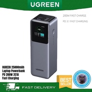 UGREEN 25000mAh Laptop Powerbank PD 200W 2C1A Fast Charging Power Bank for Laptop Power Adapter Dell