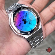 G-Shock AP Customized New Rainbow Dial with Special Silver Sandblasting Steel