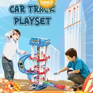 Car Track Playset Fun Gift Decoration Toy Hadiah Mainan Untuk Kanak Budak Lelaki Perempuan