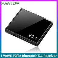 QUINTON 5.1 Audio Receiver, Bluetooth 5.1 Mini Bluetooth Wireless Adapter, Analog Speaker 30 Pin Doc