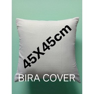 Plain white inner sofa cushion cover with zipper UK 45X45cm cushion cover 45x45cm