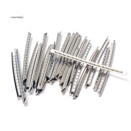 24Pcs/ Set Stainless Steel Guitar Fret Wire 24 Fingerboard Frets 2.7mm for Acoustic Guitar Parts