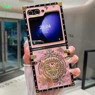 Luxury Case For Samsung Galaxy Z Flip 7 / Flip 6 / Z Flip 5 / Flip 7FE