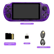 เครื่องเล่นเกมพกพา VILCORN SF3000 HD สำหรับ PS1 GBA SNES MAME เครื่องเล่นเกมย้อนยุค หน้าจอ 4.5 นิ้ว 