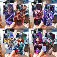 for VIVO V5 Lite Y66 V5s Y67 V7 Plus Y79 Y75 V9 Y85 Y89 Y11 TPU transparent soft Case F208 Mobile Legends Bang Bang MlBB Girl