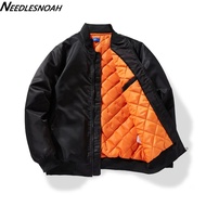 ZZOOI Bomber Jacket Men Women Srping Autumn Solid Pilot Jacket Military Flight Baseball Coat Male Fa