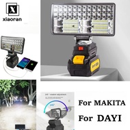 18V LED Work Light for DAYI/MAKITA/KEELAT/TANZU Battery | 3/5/8 Inch Portable Flashlight | Emergency