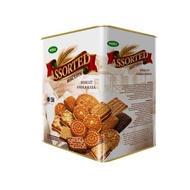 Borneo assorted biskuit kaleng 650gr