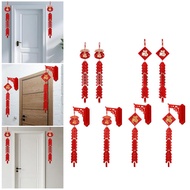 [tenlzsp0bc] 2x New Year Decorations 2026 Horse Lunar New Year Decoration Shaking Festive Pendant Tr