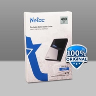 Netac Z7S Portable SSD External 550MB/s USB 3.2 Gen 2 Type-C - NT01Z7S Terbaru
