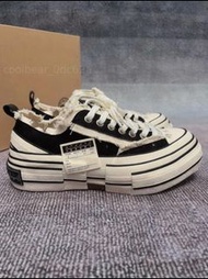 xVESSEL G.O.P. Lows Black 男女同款低幫板鞋 黑色