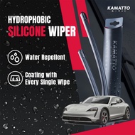 Kamatto Wiper Porsche Taycan Sedan & Cross Turismo (2019-Present) Hydrophobic Silicone Water Repelli
