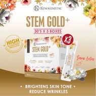 ✨$52.99/box 30s✨[Bundle of 3] Kinohimitsu Stem Gold 30s (Contain Collagen + Stemcell)