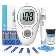 Blood Glucose Monitor Kit,High Accuracy  Monitor with 50 Test Strips,50 Lancets,1 Blood Glucose Mete