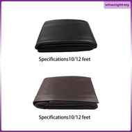 [WhweightMY] Pool Table Cover PU Leather Waterproof Protective Cover Pool Table Protector
