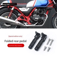 Suitable for Honda CGX150 special edition modified rear pedals with aluminum alloy foldable pedal ac