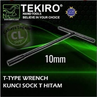 10mm T-SOCKET WRENCH 10mm TEKIRO black T-socket wrench
