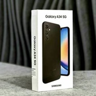 99%新只開盒剛上台試機 Samsung A34 黑色 5G 手機有原廠香港三星保養有正本單據