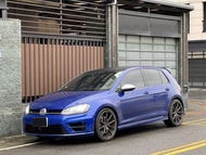 2014 福斯 Golf R Mk7 藍 2.0 FB：四眼仔歡樂車庫 中古車 二手車 五門車 掀背車 性能車 小鋼炮 歐洲車 Volkswagen 新中古 找車 車子