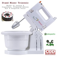【hot sale】 Trisonic Mixer Dough Stirrer Cake Stand Mixer Trisonic T1505 Cheapest Beater
